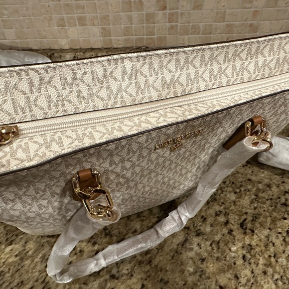 MICHAEL MICHAEL KORS Logo Laney Medium Tote Bag - Picture 4 of 5